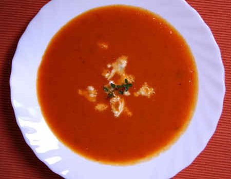 Zupa krem z papryki